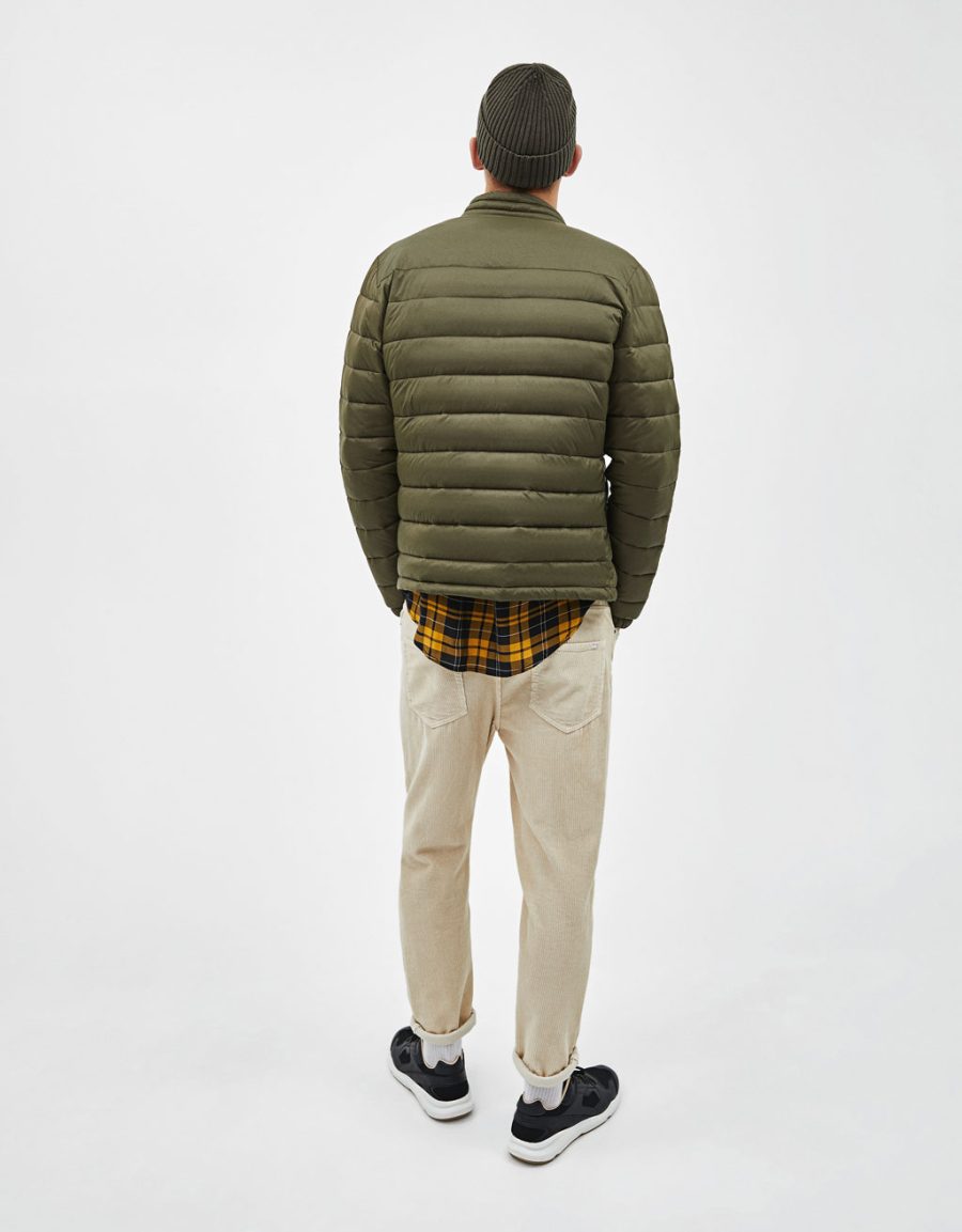 Khaki puffer jacket - Hình ảnh 3