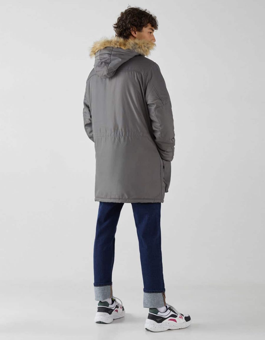 Parka with hood - Hình ảnh 3
