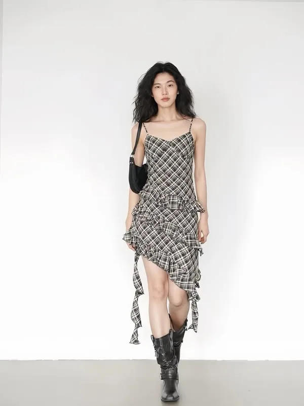 Cherry Dress đầm hai dây họa tiết cherry LINHDINH Studio ảnh 1