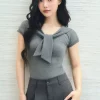 Easy Short quần short nữ LINHDINH Studio màu đen xám ảnh 2