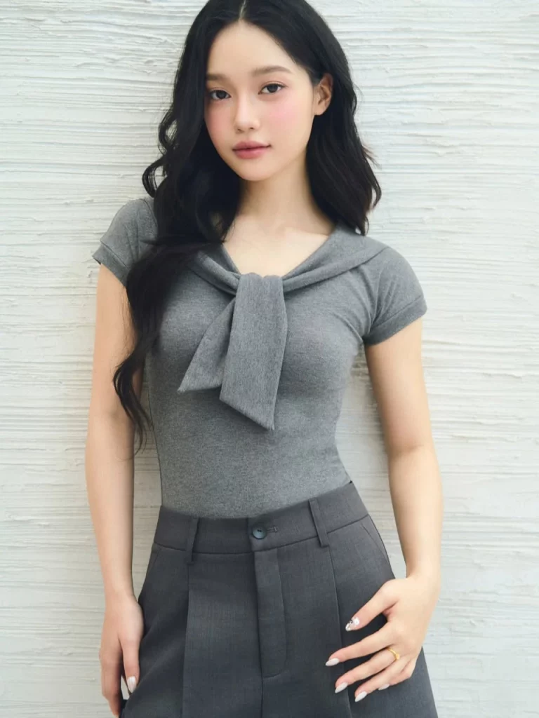 Easy Short quần short nữ LINHDINH Studio màu đen xám ảnh 2