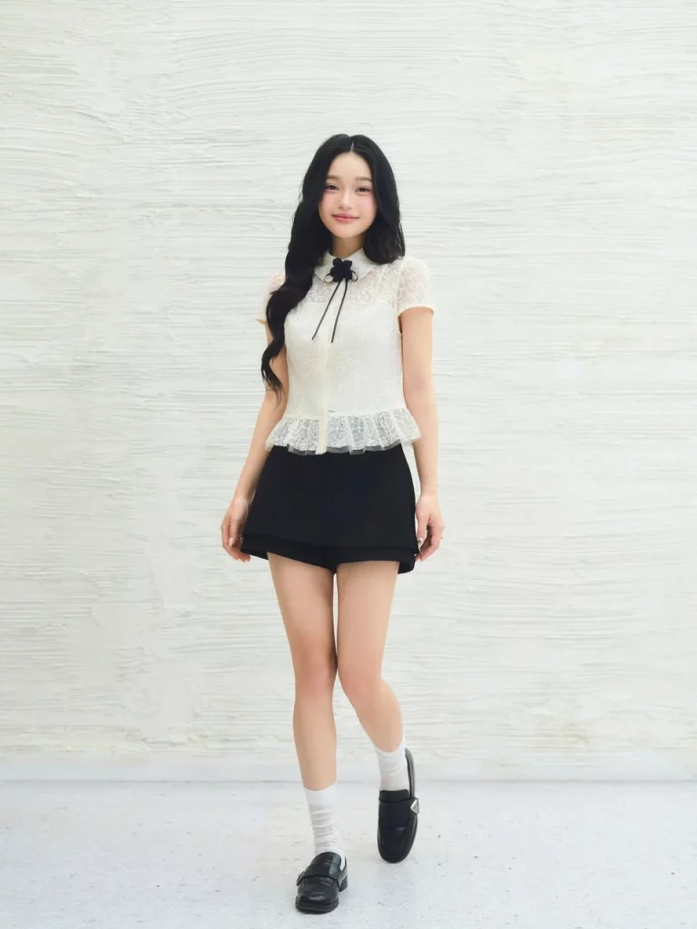 Lily Top áo ren peplum nữ LINHDINH Studio ảnh 3
