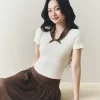 Nora Top LINHDINH Studio form ôm nhẹ tôn dáng